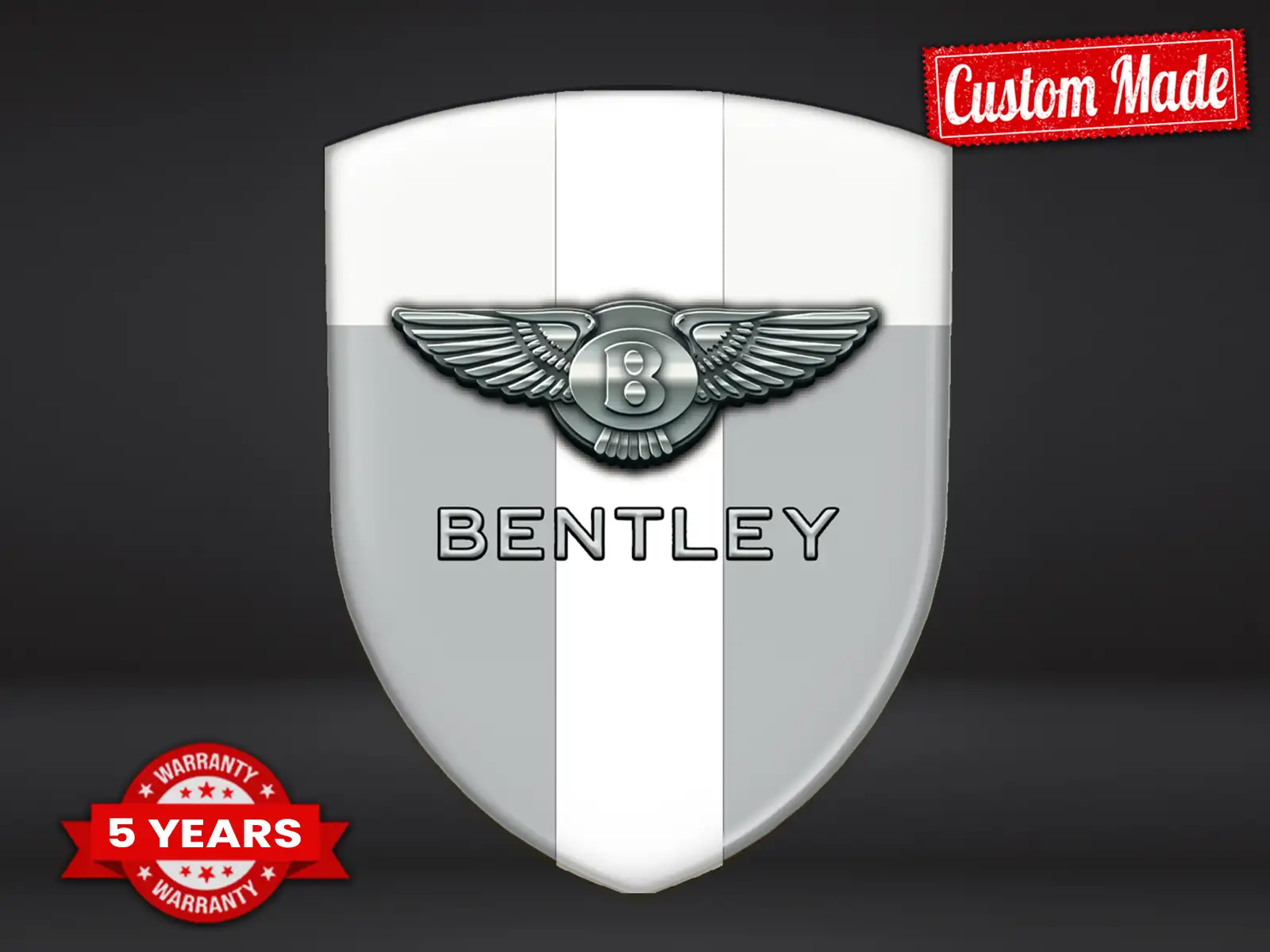 Bentley Pegatina Con Relieve Máximo Estilo Pro Rendimiento